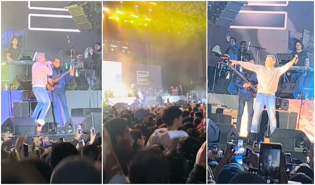 Raúl Romero alborotó a sus fanáticos con “El baile del chivito” durante concierto