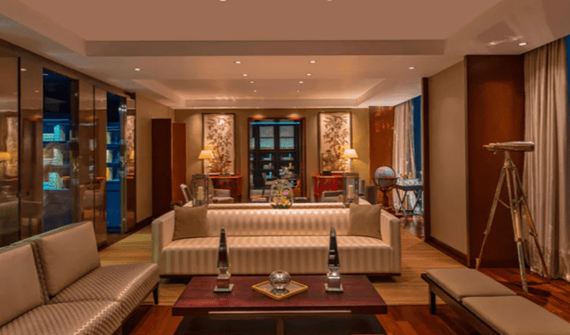 La suite presidencial es la habitación más costosa que tiene el hotel Westin