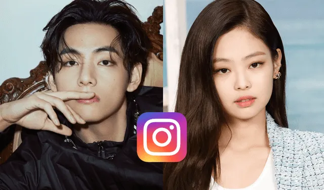 Taehyung, Jennie, BLACKPINK, BTS, Instagram