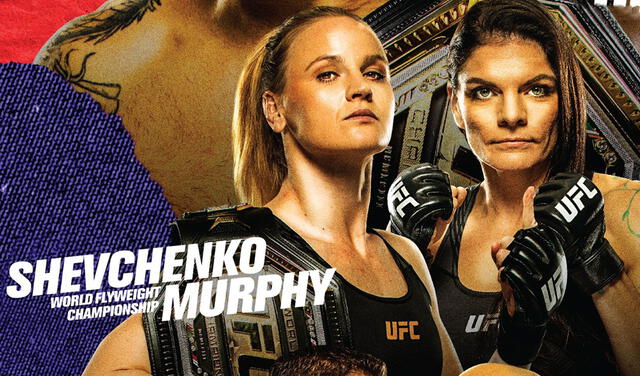 Valentina Shevchenko vs. Lauren Murphy se enfrentarán en el T-Mobile Arena de Las Vegas. Foto: UFC