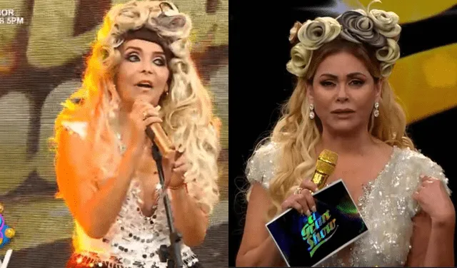 Usuarios felicitan imitación de Lucy Bacigalupo a Gisela en “JB en ATV”: “Pueden darle un Oscar andino”