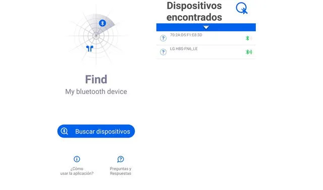  Deben aparecer tus audífonos en la lista. Foto: La República.<br><br>    