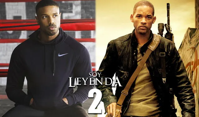  Michael B. Jordan y Will Smith coprotagonizarán "Soy leyenda 2". Foto: composición LR/Warner   