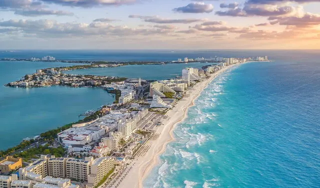 Cancún es una de las zonas turísticas por excelencia de México. Foto: Despegar.com.   