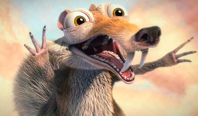  Scrat es uno de los personajes más populares de 'La era del hielo'. Foto: Disney   