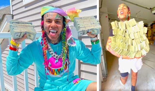 Daniel Hernandez, más conocido por su nombre artístico 6ix9ine o Tekashi 6ix9ine, es un rapero, compositor y convicto estadounidense. Foto: Instagram   