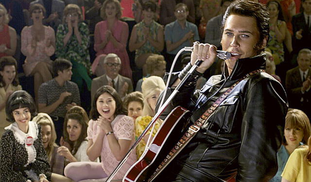 Austin Butler como Elvis. Foto: Warner Bros.   