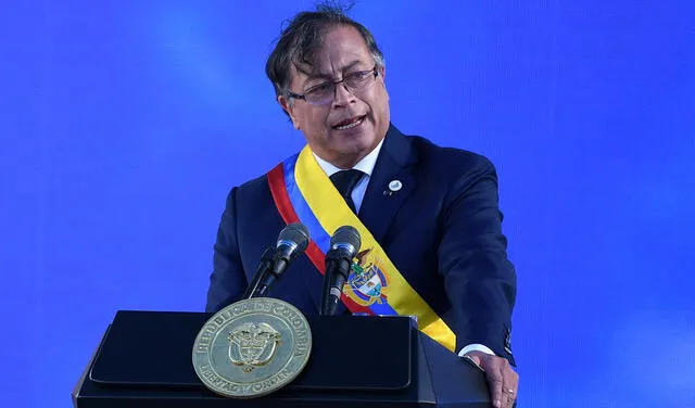 Gustavo Petro se conviertió en el presidente número 42 en la historia de Colombia. Foto: AFP   