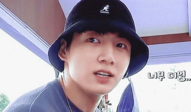  Jungkook y el gorro extraviado. Foto: NaverNews   