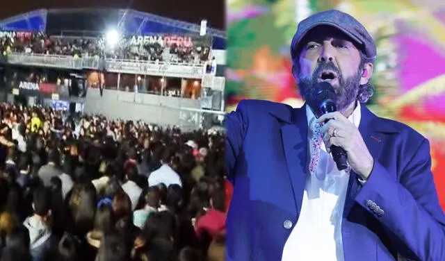 Juan Luis Guerra brindó un concierto en el Arena Perú. Foto: Gerardo Marín / La República   