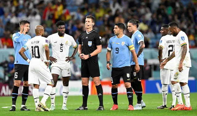 Uruguay quedó eliminado de Qatar 2022 por diferencia de goles. Foto: AFP   
