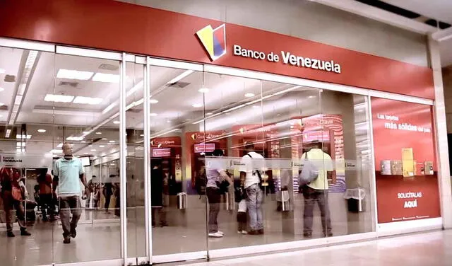  El Banco de Venezuela es una de las entidades bancarias más usadas en Venezuela. Foto: Telesur<br> 