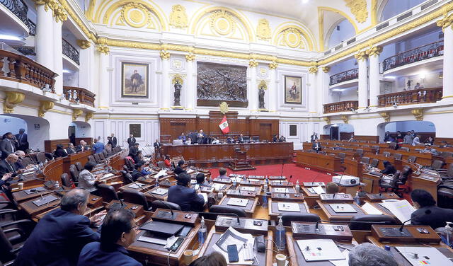 Debate corto. Ayer en el Pleno sesionó menos de una hora. Foto: difusión   