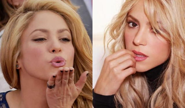 Shakira y sus retoques estéticos. Foto: composición LR/Pulzo/difusión   