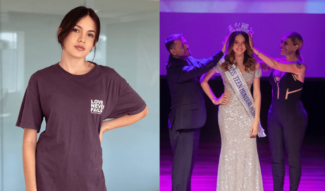 Mía Loveday se coronó como la ganadora del Miss Teen Perú. Foto: composición LR/ Instagram   