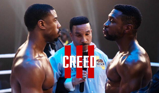  "Creed 3" no tiene a Rocky, pero sí a dos luchadores feroces que entran al ring en una emocionante escena final. Foto: composición LR/Warner Bros.   