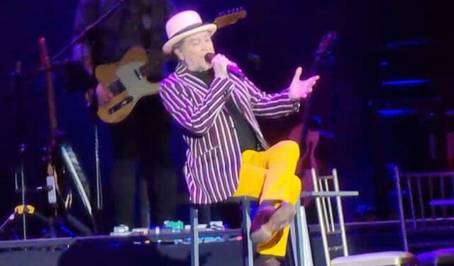 Joaquín Sabina brilló en su concierto en Lima ante miles de seguidores. Foto: María Pía Ponce/URPI-GLR   