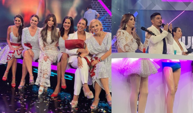 Sheyla Rojas, Magdyel Ugaz y Erick Elera fueron los invitados especiales a la primera edición de "Mujeres de la PM". Foto: captura Instagram    