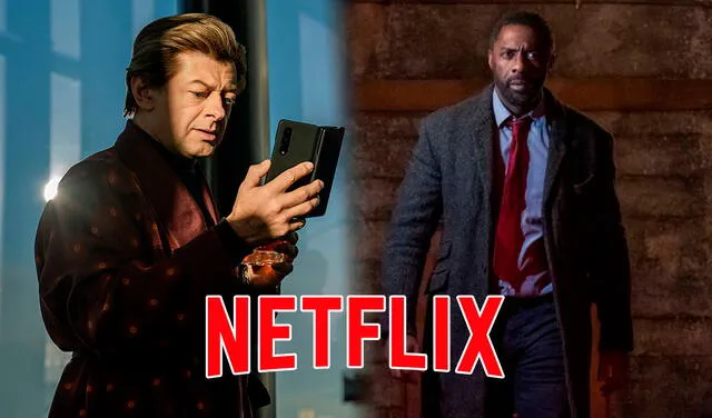  Andy Serkis e Idris Elba protagonizan "Luther: cae la noche". Foto: composición LR/Netflix   