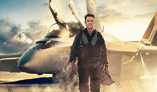 Top Gun: Maverick. Cinta que le valió a Tom Cruise ser considerado “el salvador de Hollywood”. Foto: difusión   