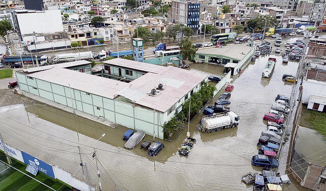 Laguna. Así luce el distrito de José Leonardo Ortiz, en Chiclayo. Foto: Clinton Medina/La República   