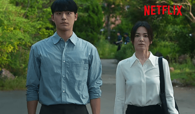  Song Hye Kyo, protagonista de "La gloria", junto a Lee Do Hyun en secuencia final del k-drama. Foto: composición LR/Netflix   