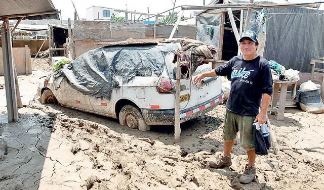 Lo perdió todo. Juvencio Cárdenas, uno de los afectados. Foto: difusión   