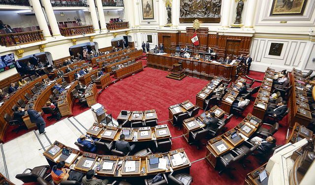 Pleno lo decidió. Denuncia constitucional contra exministros fue aprobada en el hemiciclo. Foto: Antonio Melgarejo/La República   