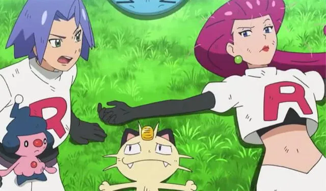  Los fans del equipo Rocket aún mantienen las esperanzas que los villanos continúen siendo parte del nuevo anime de Pokemón. Foto: difusión   