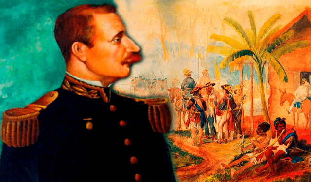 Ezequiel Zamora fue uno de los fundadores del Estado Federal de Yaracuy, un 28 de marzo de 1859. Foto: composición LR / VTV / dominio público   