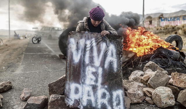 Protestas. La muerte de José Luis Soncco se produjo en una zona muy alejada de las manifestaciones contra Dina Boluarte. Foto: EFE   