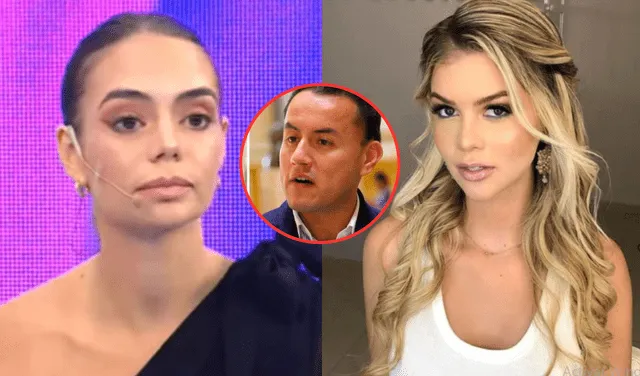  Camila Ganoza envío un mensaje a la actual esposa de Richard Acuña, Brunella Horna a través de un comunicado publicado en sus redes sociales. Foto: composición LR/ Captura ATV / Instagram   