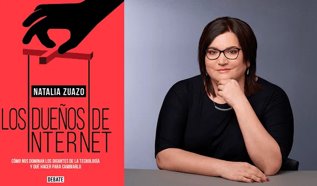 Natalia Zuazo es autora de “Guerras de internet”, “Los dueños de internet” y “Manual de periodismo y temas de tecnología”. Foto: nataliazuazo.com   