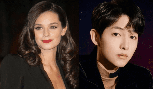 Katy Louise Saunders y Song Joong Ki. Foto: composición LR/Naver 