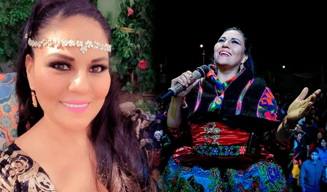 Dina Páucar, la 'Diosa Hermosa del Amor', anunció su retiro musical. Foto: composición EP/Instagram 