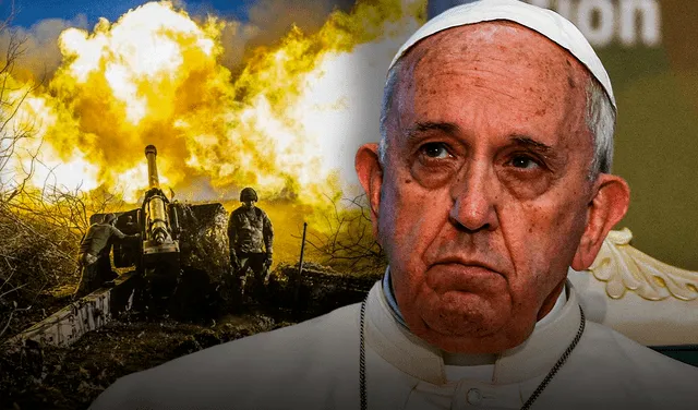 Papa Francisco: "El campo de batalla es Ucrania", dijo para medios suizos.   