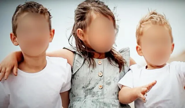 Hudson (8), Holly (6) y Austin (4) tienen la enfermedad de Niemann-Pick tipo C1. Foto: captura de Current Affair/YouTube   