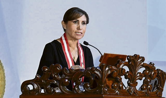 Fiscal. Patricia Benavides formalizó la denuncia. Foto: difusión   