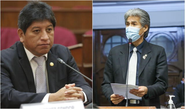  Josué Gutiérrez, recientemente electo Defensor del Pueblo, contó con el respaldo de las bancadas de Fuerza Popular y Perú Libre. Foto: composición Congreso.<br><br>    