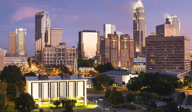 Charlotte es uno de los principales centros bancarios de Estados Unidos. Foto: TripAdvisor   