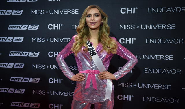 Ángela Ponce representó a España en el Miss Universo 2018. Foto: AFP    