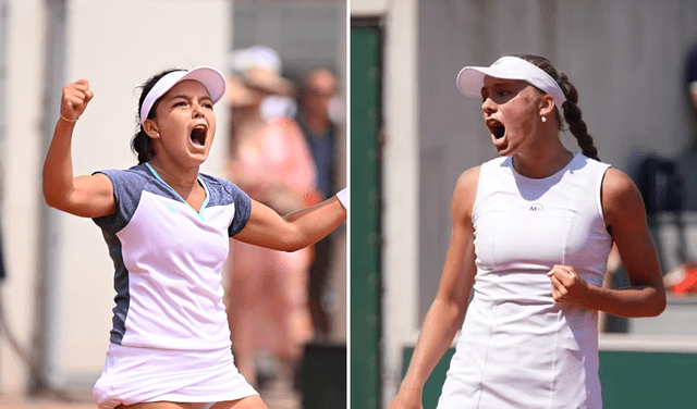  Lucciana Pérez será la primera tenista peruana en jugar la final de Roland Garros en la categoría junior. Foto: Instagram/RolandGarros<br>   