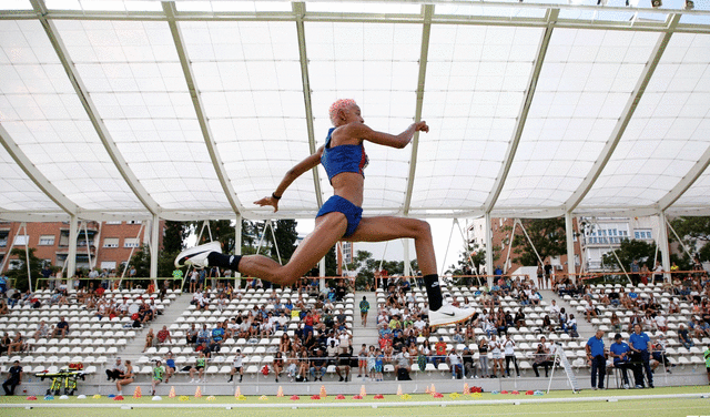 Yulimar Rojas irá por su tercer título consecutivo en el salto triple de la Diamond League 2023. Foto: Real Federación Española de Atletismo   