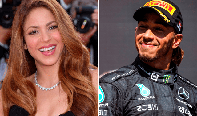 Shakira y Lewis Hamilton: difusión    