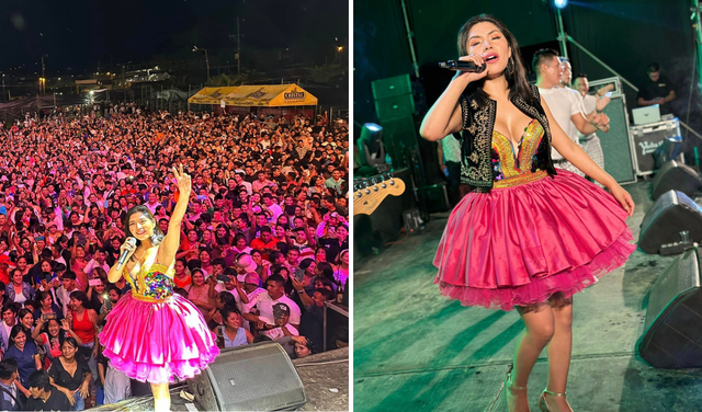  Yarita Lizeth se encuentra realizando conciertos en diferentes regiones del Perú. Foto: Yarita Lizeth Yanarico Quispe/Facebook    