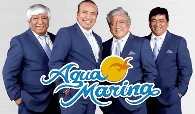 El origen del nombre de la agrupación Agua Marina nace en una reunión familiar. Foto: Facebook/Agua Marina   