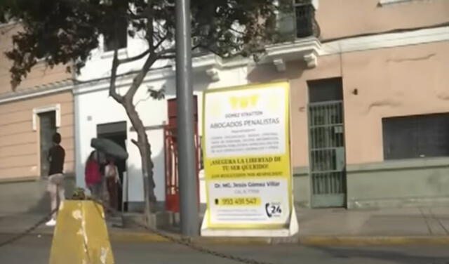  Este estudio de abogados se presenta como especialista&nbsp;en prisiones preventivas. Foto: Panamericana   