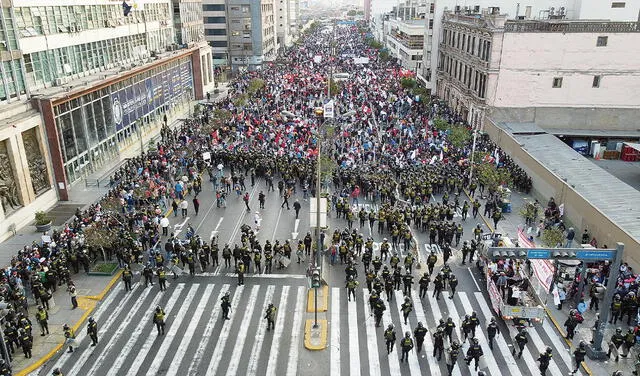 Marcha. Manifestantes ya están llegando a Lima. Foto: difusión   