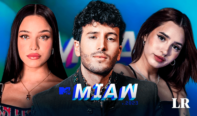 Conoce todos los detalles de la transmisión de los MTV Miaw 2023. Foto: composición de Jazmin Ceras/ La República/ Difusión/ MTV   