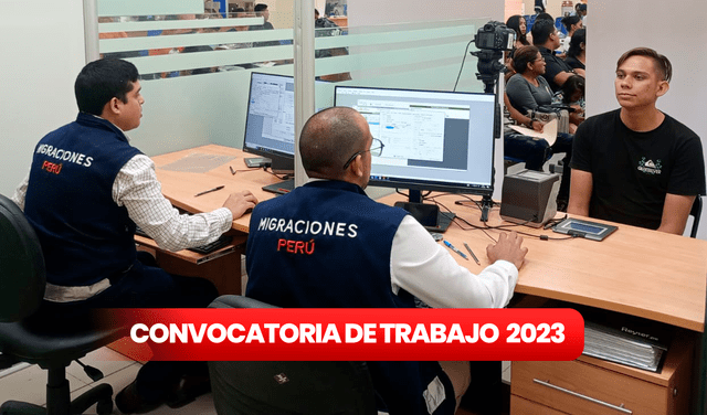 La Superintendencia Nacional de Migraciones ofrece 8 puestos de trabajo hasta el 15 de agosto. Foto: composición LR/Superintendencia de Migraciones    